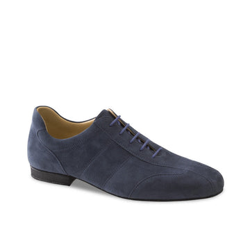 Werner Kern-Mens: Cologne Mibi | Denim Blue  | 0.75" UltraLite Heel | Suede Sole