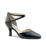 Werner Kern: Betty 67 | NY Black Nappa Leather | MED | 2.5" Flare