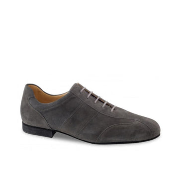 Werner Kern-Mens: Cologne Mibi | Grey Suede  | 0.75" UltraLite Heel | Suede Sole
