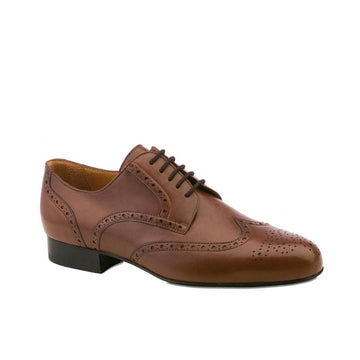 Werner Kern-Mens: Saxony Classic | Cognac Nappa | 1.0" Standard Heel