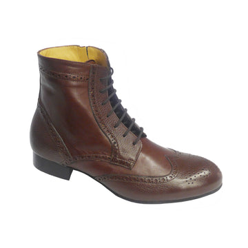 Werner Kern-MensBoots: Aberdeen | Double Dutch Chocolate- Standard Heel | LIMITED EDITION