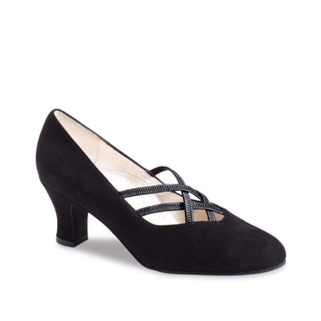 Werner Kern: Ruby 60 | Black Suede | 2.25" Stella